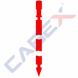 GALVANISED STEEL EARTH ROD SET - Cabex Electrical Components
