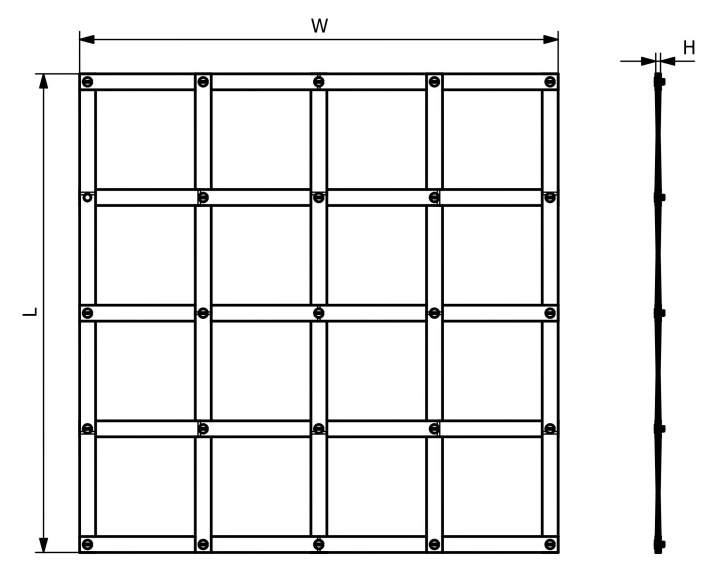 Cabex Electrical Components|STAINLESS STEEL LATTICE MATS