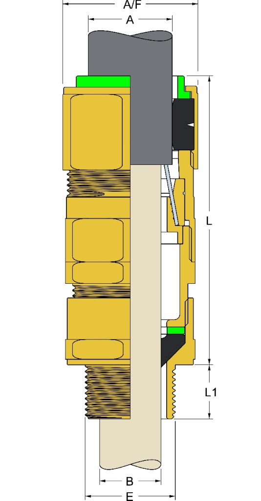 Cabex Electrical Components|EX E1FU CABLE GLAND