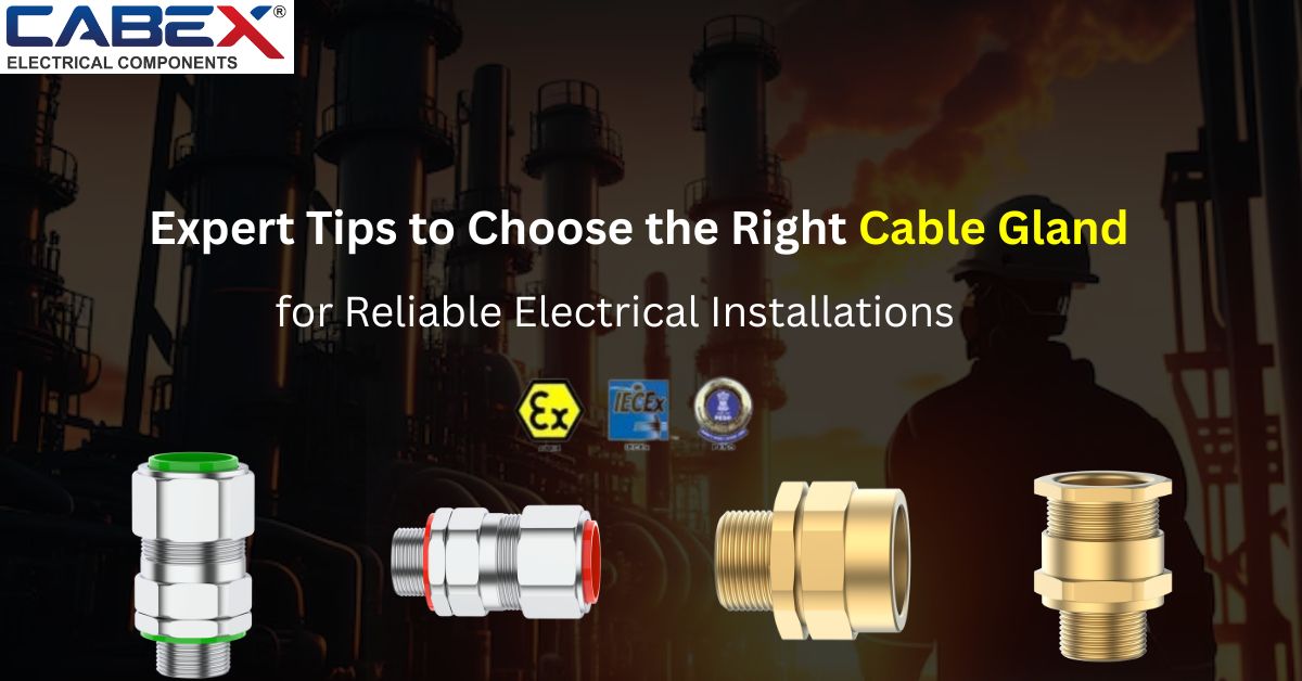 You are currently viewing Expert Tips to Choose the Right Cable Gland for Reliable Electrical Installations