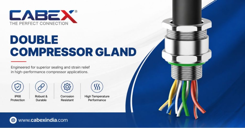 Double Compressor Gland | Buy from Cabex India