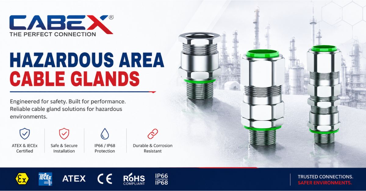Hazardous Area Cable Glands | Certified Ex Cable Glands