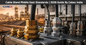 Read more about the article Cable Gland Middle East Standards | 2026 Guide By Cabex India