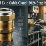 How to install Ex-d cable gland