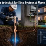 how to install earthing system