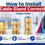 how to install cable gland